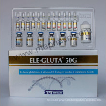 OEM Service Glutathion Injektion aus China 50g (6 + 12 + 1)